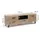 Vicco Amber Lowboard 150 x 48,5 cm Eiche/Schwarz Holzwerkstoff