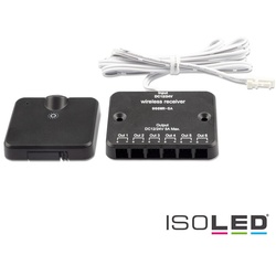 ISOLED MiniAMP LED Touch/Funk PWM-Dimmer mit PIR Sensor, 1 Kanal, 12-24V DC 5A, inkl. Fernbedienung, IP20 ISO-114597