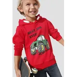 Kidsworld Kapuzensweatshirt in rot | Gr.: 92/98