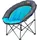 UQUIP Campingstuhl Cody Blau/Petrol