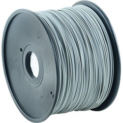 Gembird Filamentcassette PLA schmale Spule (PLA, 1.75 mm, 1000 g, Grau), 3D Filament, Grau