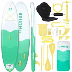 Stand Up Paddling Board Premium Zubehör, HUIIKE, Grün, große Stabilität grün 305 MM