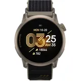 COROS Pace 4 GPS 43 mm Nylonarmband Schwarz 22 mm