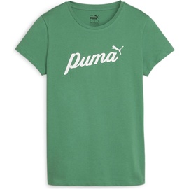 Puma ESS+ Script Tee grün