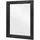 MCW Wandspiegel L86 86 x 1 cm Schwarz