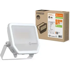 LEDVANCE Außenstrahler Aluminium schwenkbar 41 W IP66 inkl. Bewegungsmelder weiß