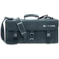 Friedr. Dick F. Dick Messertasche ohne Inhalt (Tasche unbestückt, mit 13 Fächern, Kunstfaser-Material, Messer-Tasche, Maße 90x49 cm) 81095010