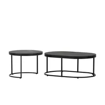 Sofa.de Couchtisch 2er Set ¦ schwarz