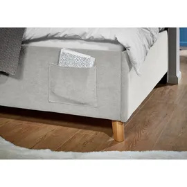 Meise Möbel meise.möbel Polsterbett Cool mit Lattenrost Cord Nata 140 x 200 cm