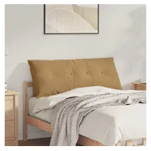 vidaXL Rückenkissen 120 x 50 cm braun 1-tlg.