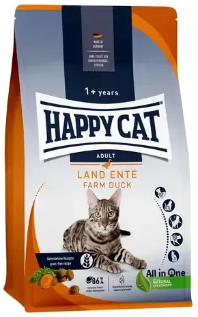 Happy Cat Katzentrockenfutter Culinary Adult Land Ente