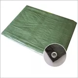 Schuller Schutzplane 90g 6m x 1,5m Abdeckplane Gewebeplane Holzabdeckplane - Grün