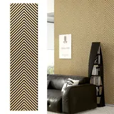 Novel Akustikpaneel Herringbone Eiche Hellbraun 2 St. 275 x 52 x 1,8 cm