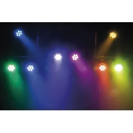 Showtec Compact Par 7 Q4 7x 4 W RGBW LED PAR - grau