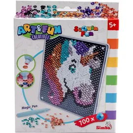 Simba Sequin Einhorn Bügelperlen