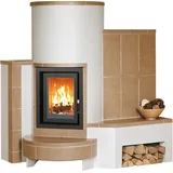 Kachelofen 5/113.1 7 kW - kandis - Premio - Bank rechts