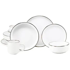 CreaTable Nordic Festive Kombiservice 10-tlg. weiß