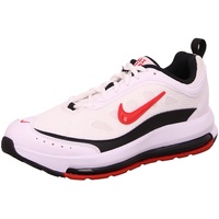 Nike Herren Air Max Sneaker, White/University Red-Black, 46 EU - 46 EU