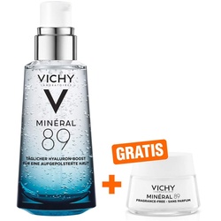 Vichy Mineral 89 Elixier 75 ml + gratis 72h Feuchtigkeits Boost 15 ml Creme