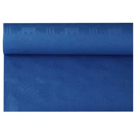 Papstar Tischtuchrolle 18591, dunkelblau Papier, Damasttischtuch, 1,2m x 8m