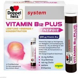 Doppelherz System Vitamin B12 Plus Trinkampullen 10 x 25 ml