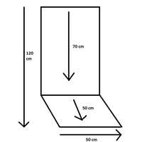 Madison 8x A046 Hochlehner Gartenstuhl Auflagen 120x50x8cm grau uni