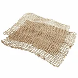 Loberon Platzset 2er Set Xaintieux, Natürlich Rustikales Flair, Handgeflochten, Naturmaterial in Individueller Form, Tischset, Tischwäsche, Bananengewächs, braun