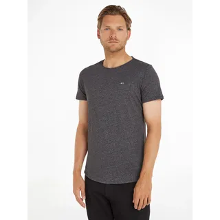 Tommy Jeans Slim Jaspe Kurzarm-T-Shirt Black 2XL