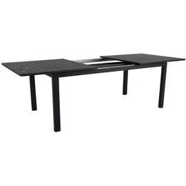 Brafab Lomma Gartentisch 194-312 x 100 x 73 cm Schwarz