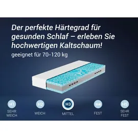 Betten-ABC TriFlex Hybrid 80 x 200 cm mittelfest