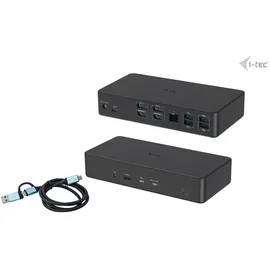 iTEC i-tec USB-C Pro Dock - Dual 4K Display Docking Station Generation 2 + Power Delivery 100W PD