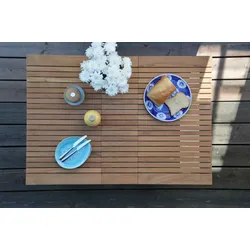 Klapptisch Samoa aus Teakholz