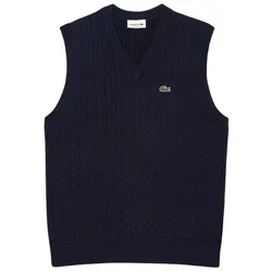 Lacoste Pullunder Pullunder Sweater vest (1-tlg) blau XXL