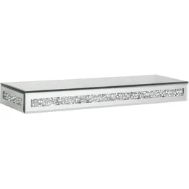 Mirrors and More Wandregal Glitty 50 x 15 x 5,5 cm Grau