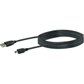 Schwaiger USB Anschlusskabel 2.0 Schwarz 1 m