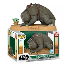 Funko Pop! Star Wars Grogu with Rancor Exclusive