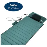 Genius Massageliege eZwell Massagematte Massageauflage 65 x 190 cm 3-tlg. (Ganzkörpermassage), Wärmefunktion, Vibrationsmassagematte Fernbedienung