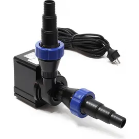 Wiltec SunSun Brunnen / Gartenteich, CTM-7000 SuperECO Teichpumpe 7000 l/h 50 W, energiesparende Filterpumpe, Bachlaufpumpe für Koiteiche, Umwälzpumpe, Gartenteichpumpe