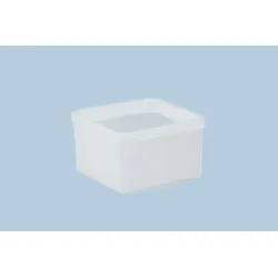 Hünersdorff 910100, Aufbewahrungsbox, Transparent, Quadratisch, Polyethylen, Mon