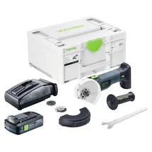 Festool AGC 18-125 EB-Basic inkl. 1x Akku 4,0 Ah + Ladegerät + Systainer