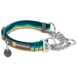 Ruffwear Hunde-Halsband Hundehalsband Chain Reaction Collar Seafoam Größe: M / Verstellmöglichkeit: 36 – 51 cm / Breite: 25 mm
