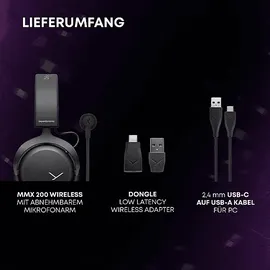 Beyerdynamic MMX 200, Over-ear Kopfhörer Grau