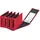 Pagna Bankordner Basic Colours 40801-03 25x14x5cm Pappe rot