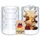 Intirilife Doppelwandiges Teeglas 0,19 l 2 St.