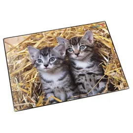 Läufer Schreibunterlage Katzen im Stroh, 400 x 530 mm
