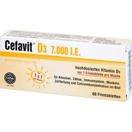 Cefak Cefavit D3 7.000 I.E. Filmtabletten 60 St.