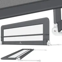 Kesser Bettschutzgitter 180 cm dunkelgrau