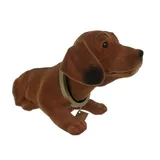 Rakso Oskar Schneider GmbH & Co. KG Wackeldackel 32 cm Wackelkopfhund Dackel Hund Figur Made in Germany,Braun