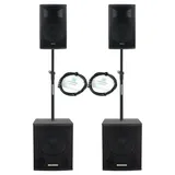 Pronomic Powerstage Economy 1510 2.2 Aktive PA-Anlage Schwarz