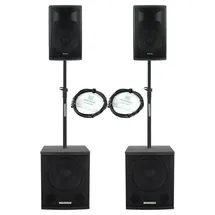Pronomic Powerstage Economy 1510 2.2 Aktive PA-Anlage Schwarz